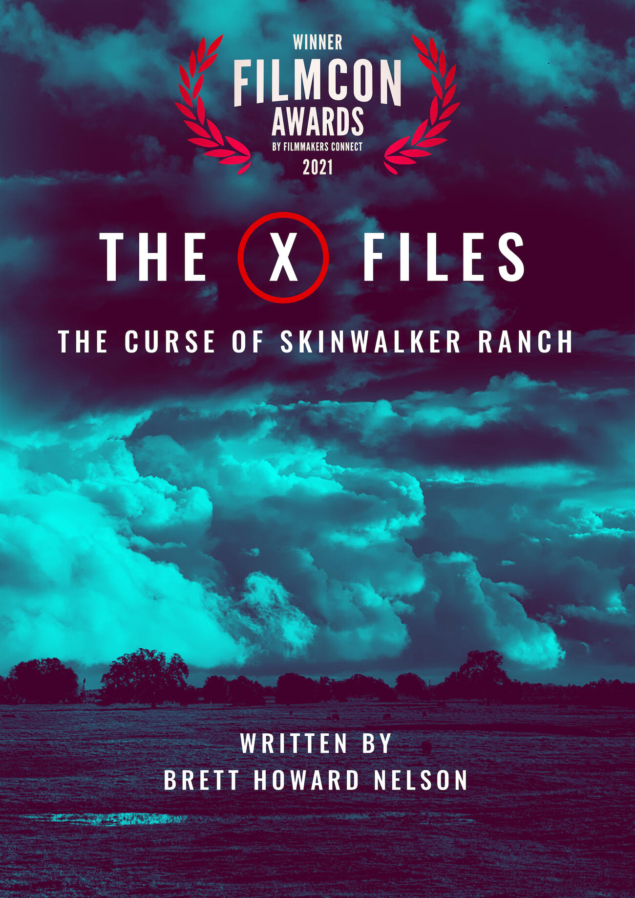 The X-Files: The Curse of Skinwalker Ranch horror short script laurel poster.