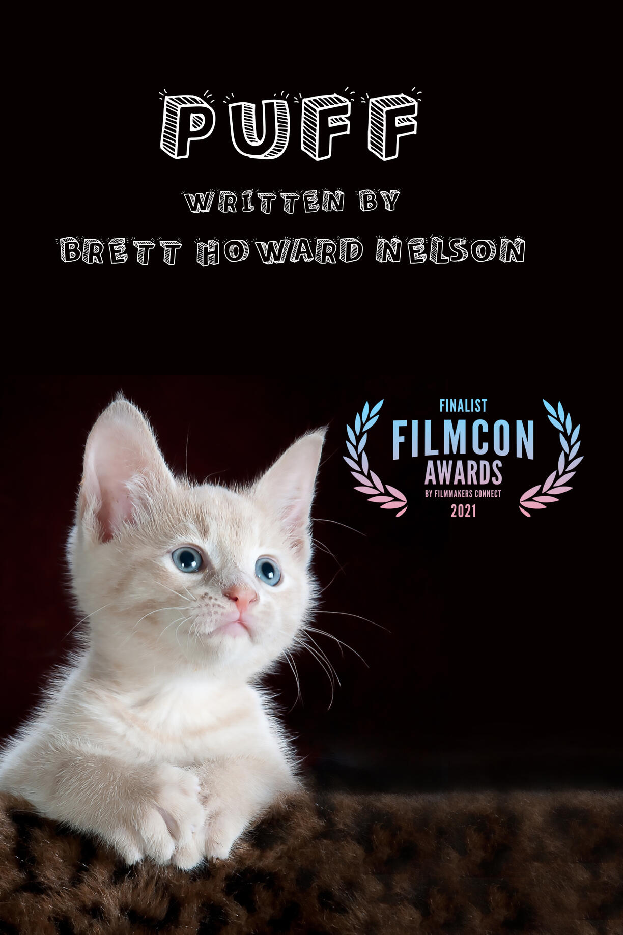 Puff comedy short script laurel poster.