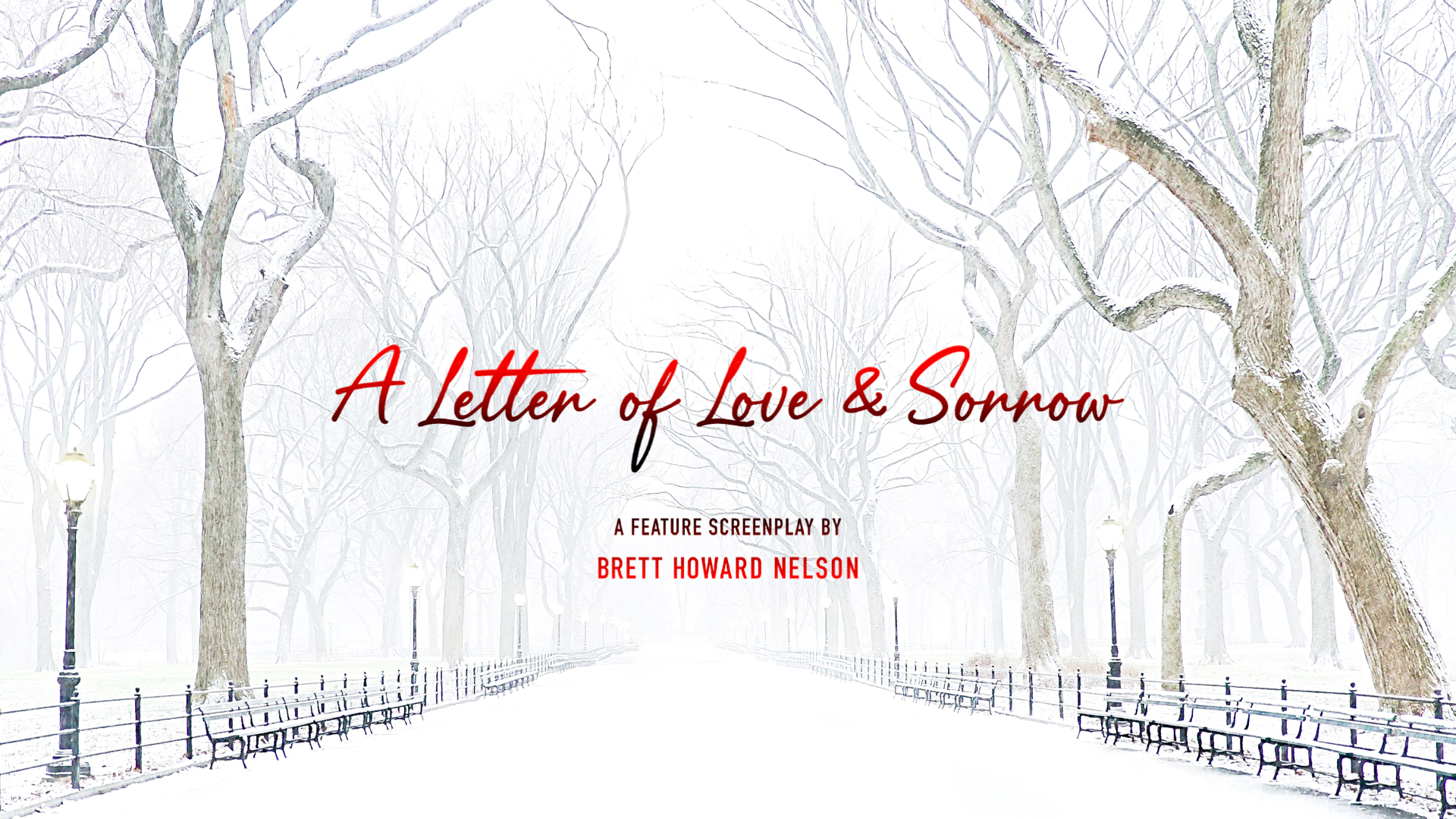 A Letter of Love & Sorrow — Spec Screenplay Trailer